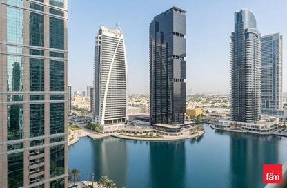 شقة - غرفة نوم - 2 حمامات للايجار في برج ليك سيتي - (JLT) مجمع D - أبراج بحيرات الجميرا - دبي