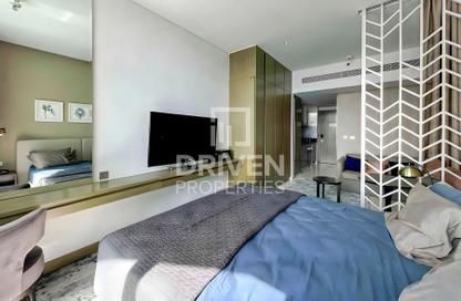 Apartment - Studio - 1 Bathroom for rent in Damac Maison Prive A - Damac Maison Prive - Business Bay - Dubai