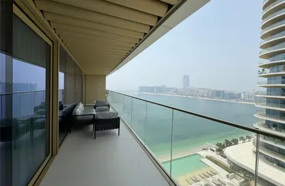Apartment - 2 Bedrooms - 2 Bathrooms for rent in Grand Bleu Tower 2 - Emaar Beachfront - Dubai Harbour - Dubai