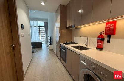 Apartment - Studio - 1 Bathroom for rent in Azizi Riviera Beachfront Tower A - Azizi Riviera Beachfront - Azizi Riviera - Meydan One - Meydan - Dubai