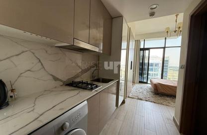 Apartment - Studio - 1 Bathroom for rent in Azizi Riviera 16 - Azizi Riviera - Meydan One - Meydan - Dubai