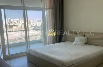 شقة - غرفة نوم - 2 حمامات للايجار في عزيزي عالية - 2 مدينة دبي الطبية - الجداف - دبي