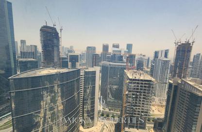 Office Space - Studio - 1 Bathroom for rent in The Prism - Business Bay - Dubai