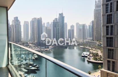 Apartment - 1 - 2 for rent in Damac Heights - Dubai Marina - Dubai