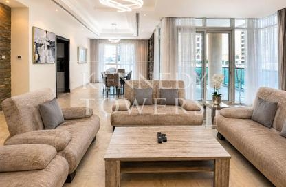Apartment - 2 Bedrooms - 2 Bathrooms for rent in La Residencia Del Mar - Dubai Marina - Dubai