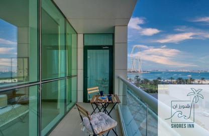 Apartment - 1 Bedroom - 2 Bathrooms for rent in Al Bateen Residences - Jumeirah Beach Residence - Dubai