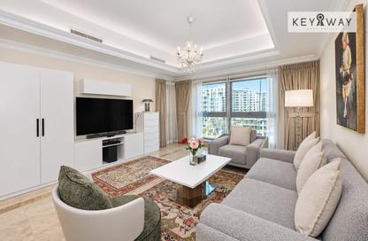 Apartment - 1 - 2 for rent in The Fairmont Palm Residence South - The Fairmont Palm Residences - Palm Jumeirah - Dubai