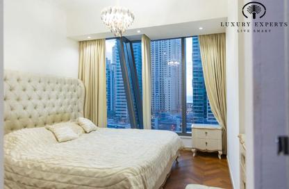 Apartment - 2 Bedrooms - 2 Bathrooms for rent in Silverene Tower A - Silverene - Dubai Marina - Dubai