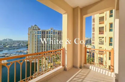 Apartment - 3 Bedrooms - 4 Bathrooms for rent in Marina Residences 1 - Marina Residences - Palm Jumeirah - Dubai