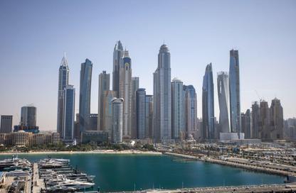 Apartment - 2 Bedrooms - 2 Bathrooms for rent in Marina Vista Tower 2 - Marina Vista - EMAAR Beachfront - Dubai Harbour - Dubai