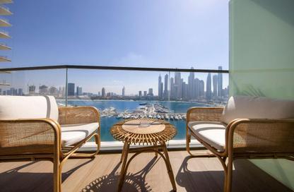 شقة - 2 غرف نوم - 2 حمامات للايجار في برج Marina Vista 2 - مارينا فيستا - إعمار بيتشفرونت - دبي هاربور - دبي