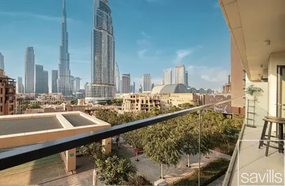 Apartment - 2 Bedrooms - 2 Bathrooms for rent in Burj Royale - Downtown Dubai - Dubai
