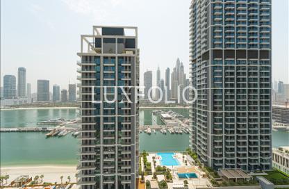Apartment - 1 - 1 for sale in Grand Bleu Tower 2 - Emaar Beachfront - Dubai Harbour - Dubai