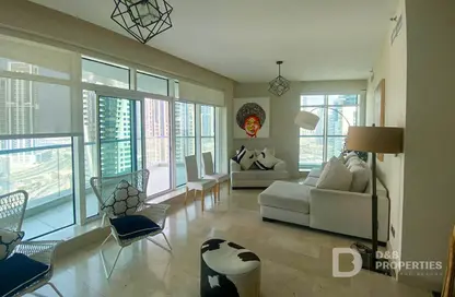 Apartment - 3 Bedrooms - 3 Bathrooms for rent in Trident Bayside - Dubai Marina - Dubai