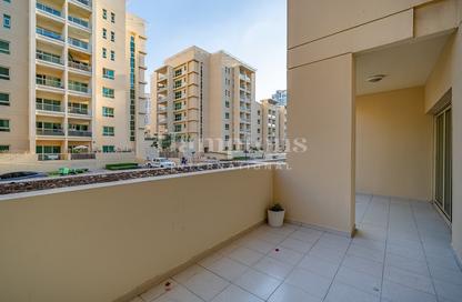 Apartment - 1 - 1 for rent in Al Dhafra 2 - Al Dhafra - Greens - Dubai