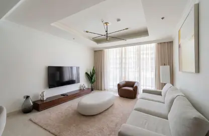 Apartment - 1 Bedroom - 1 Bathroom for rent in Palace Beach Residence Tower 2 - Palace Beach Residence - EMAAR Beachfront - Dubai Harbour - Dubai