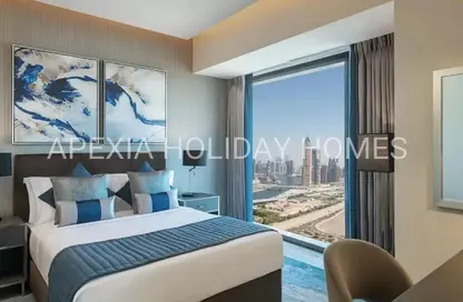 Hotel  and  Hotel Apartment - 1 Bathroom for rent in Damac Maison Aykon City Hotel Apartments - Business Bay - Dubai
