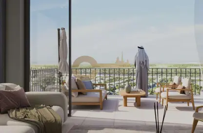 Apartment - 2 Bedrooms - 3 Bathrooms for sale in Beachfront Gates 2 - Dubai South (Dubai World Central) - Dubai