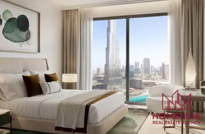 Apartment - 2 Bedrooms - 2 Bathrooms for sale in St Regis The Residences - Burj Khalifa Area - Downtown Dubai - Dubai