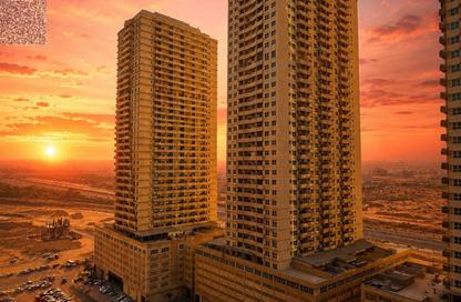 Apartment - 2 Bedrooms - 2 Bathrooms for sale in Lilies Tower - Emirates City - Ajman