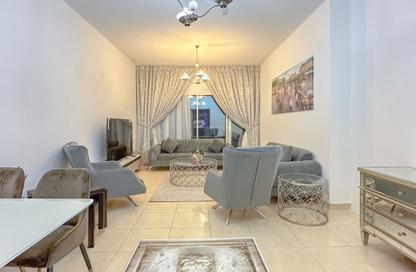Apartment - 3 Bedrooms - 3 Bathrooms for rent in Beach Tower 1 - Al Khan Lagoon - Al Khan - Sharjah