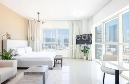 Apartment - Studio - 1 Bathroom for rent in Al Maha Tower - Marina Square - Al Reem Island - Abu Dhabi