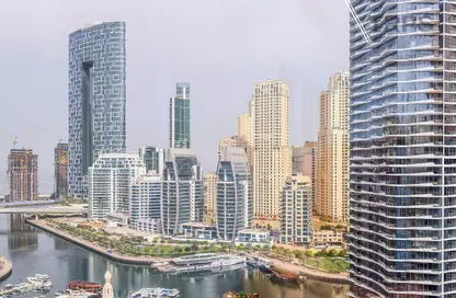 Apartment - 2 Bedrooms - 2 Bathrooms for rent in Escan Tower - Dubai Marina - Dubai