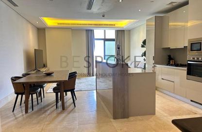 Apartment - 3 - 3 for rent in Th8 Palm Hotel Apartments - The Crescent - Palm Jumeirah - Dubai