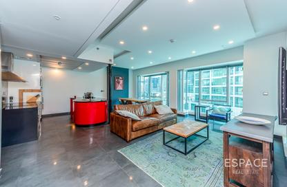 Apartment - 2 Bedrooms - 3 Bathrooms for sale in Delphine Tower - Marina Promenade - Dubai Marina - Dubai