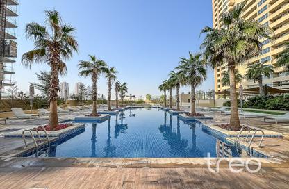 Apartment - 1 - 2 for rent in Ghalia Tower - District 18 - Jumeirah Village Circle - Dubai