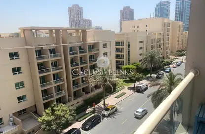 شقة - غرفة نوم - 2 حمامات للايجار في السمر 1 - السمر - جرينز - دبي