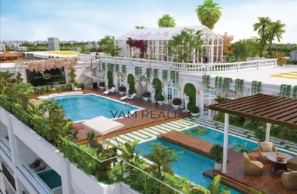 Apartment - 2 Bedrooms - 2 Bathrooms for sale in Vincitore Aqua Flora - Dubai Science Park - Dubai