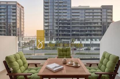 Apartment - Studio - 1 Bathroom for rent in Azizi Riviera 16 - Azizi Riviera - Meydan One - Meydan - Dubai