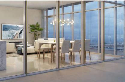 شقة - 2 غرف نوم - 2 حمامات للبيع في برج Seapoint 2 - سي بوينت - إعمار بيتشفرونت - دبي هاربور - دبي
