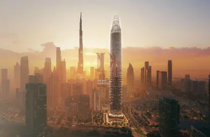 شقة - غرفة نوم - 2 حمامات للبيع في بن غاطي سكاي بليد - وسط مدينة دبي - دبي