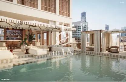 شقة - غرفة نوم - 2 حمامات للبيع في إيلير - الخليج التجاري - دبي