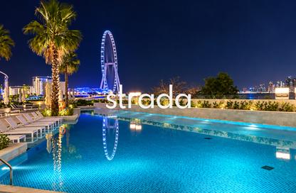 Apartment - 1 - 2 for rent in Jumeirah Gate Tower 1 - The Address Jumeirah Resort and Spa - Jumeirah Beach Residence - Dubai