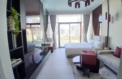 Apartment - Studio - 1 Bathroom for rent in Hyde Walk - Jumeirah Garden City - Al Satwa - Dubai