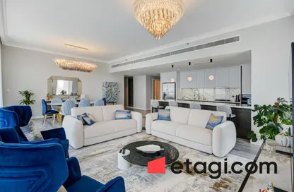 Apartment - 4 Bedrooms - 4 Bathrooms for rent in La Vie - Jumeirah Beach Residence - Dubai