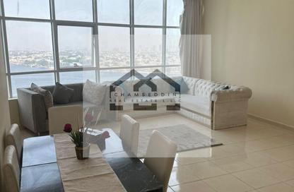 شقة - غرفة نوم - 2 حمامات للبيع في أورينت تاور - البستان - عجمان