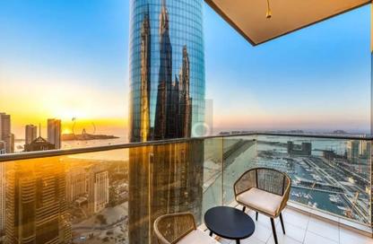 Apartment - 2 Bedrooms - 3 Bathrooms for rent in Damac Heights - Dubai Marina - Dubai