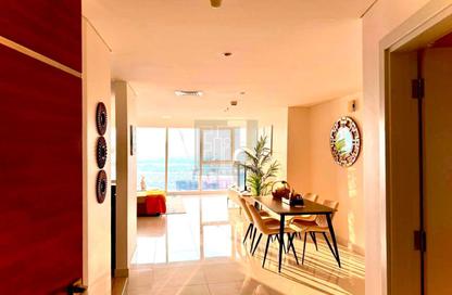 Apartment - 2 Bedrooms - 3 Bathrooms for rent in Damac Heights - Dubai Marina - Dubai