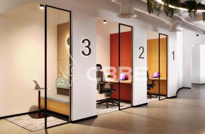 Office Space - Studio - 1 Bathroom for rent in Cayan Business Center - Barsha Heights (Tecom) - Dubai