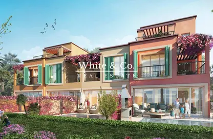 Townhouse - 5 Bedrooms - 6 Bathrooms for sale in Nice - Damac Lagoons - Dubai