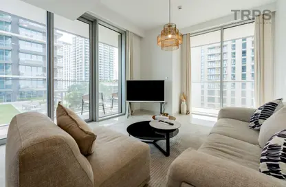 شقة - غرفة نوم - 1 حمام للايجار في برج Beach Isle 1 - بيتش آيل - إعمار بيتشفرونت - دبي هاربور - دبي