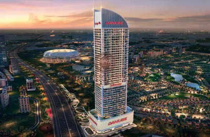 مكتب - غرفة نوم - 1 حمام للبيع في أسبيرز من دانوب - مدينة دبي الرياضية - دبي