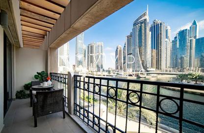 Apartment - 1 Bedroom - 1 Bathroom for sale in Time Place Tower - Dubai Marina - Dubai