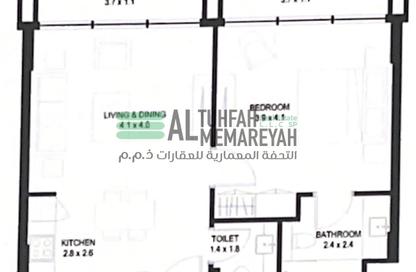 Apartment - 1 - 2 for sale in The Boulevard 2 - Aljada - Sharjah