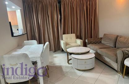 Apartment - 1 Bedroom - 2 Bathrooms for rent in Hub Canal 1 - Hub Golf View Apartments - Dubai Sports City - Dubai