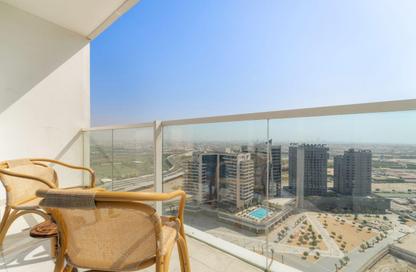 Apartment - Studio - 1 Bathroom for rent in AG Tower - Business Bay - Dubai